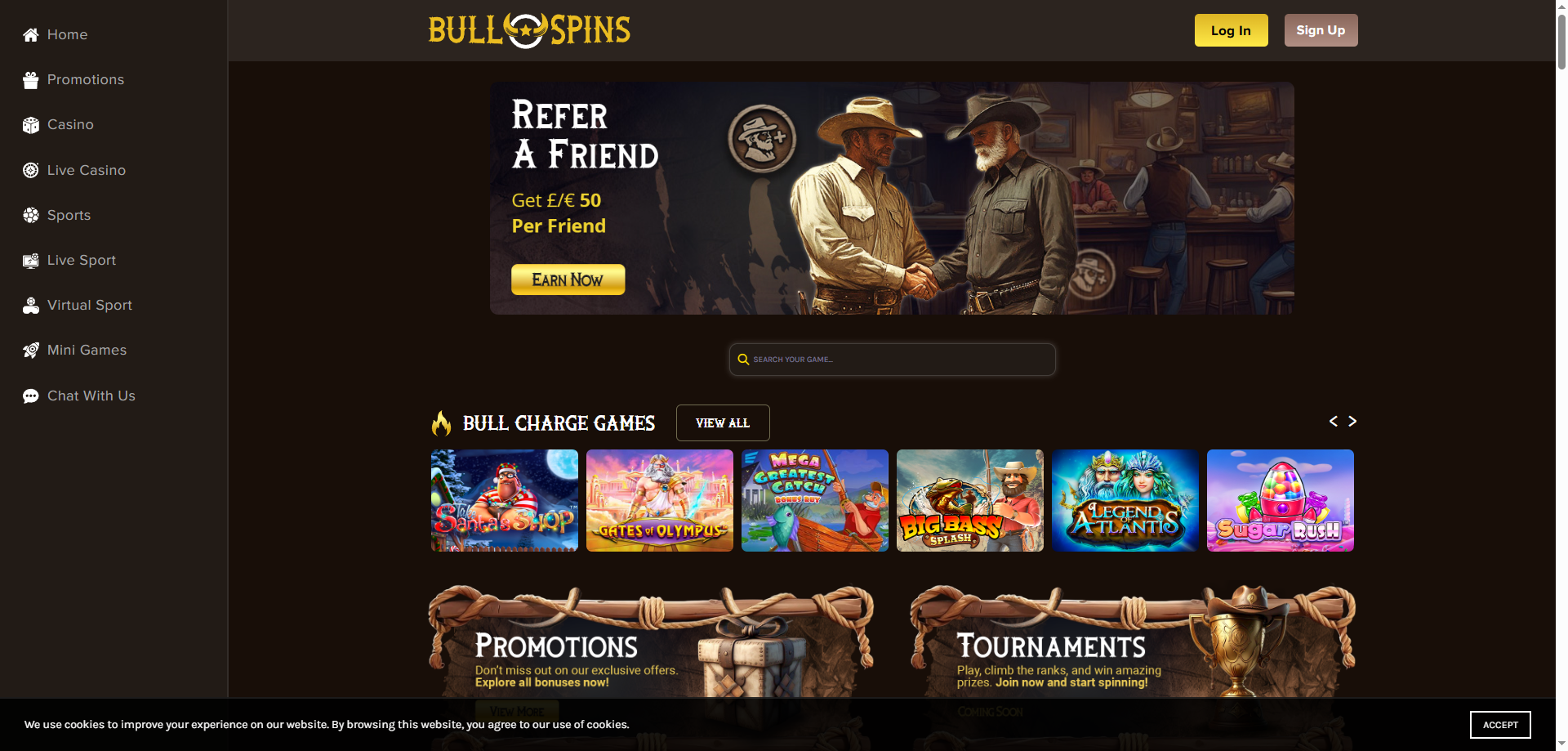 Bull Spins Casino