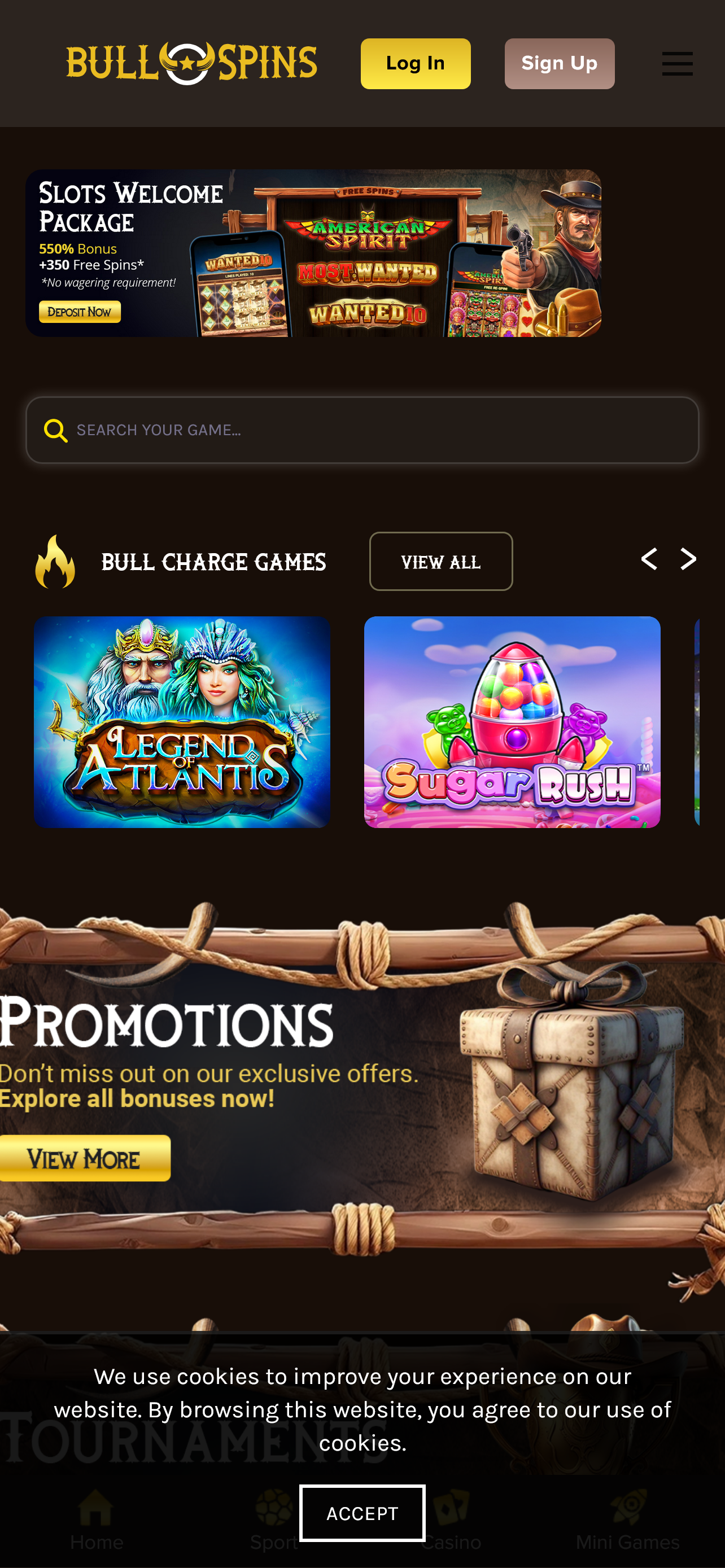 Bull Spins Casino